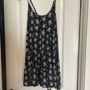 Mimi Chica Black and White Floral Mini Dress